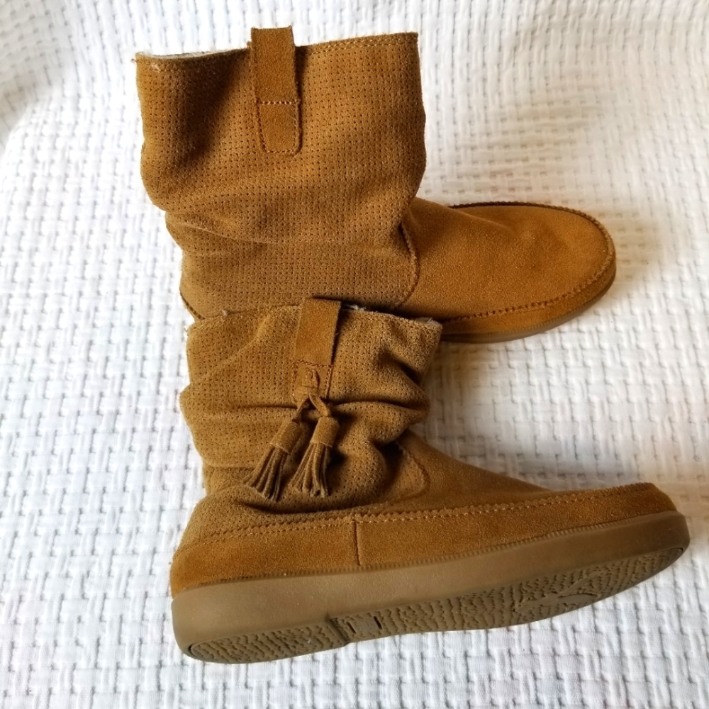 American Eagle Outfitters Slouch Faux Suede Boots